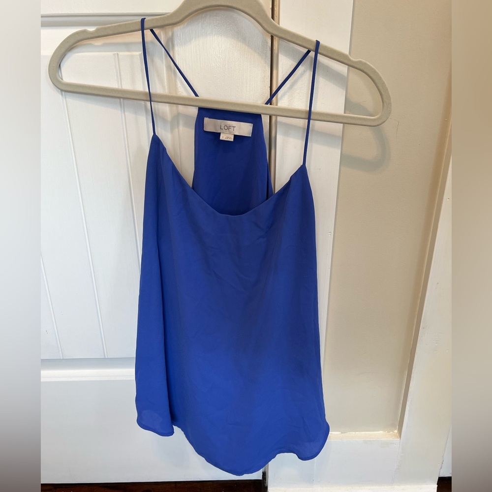 LOFT Chiffon Tank Top